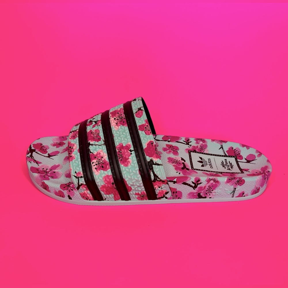 Adidas Slides x Arizona Tea